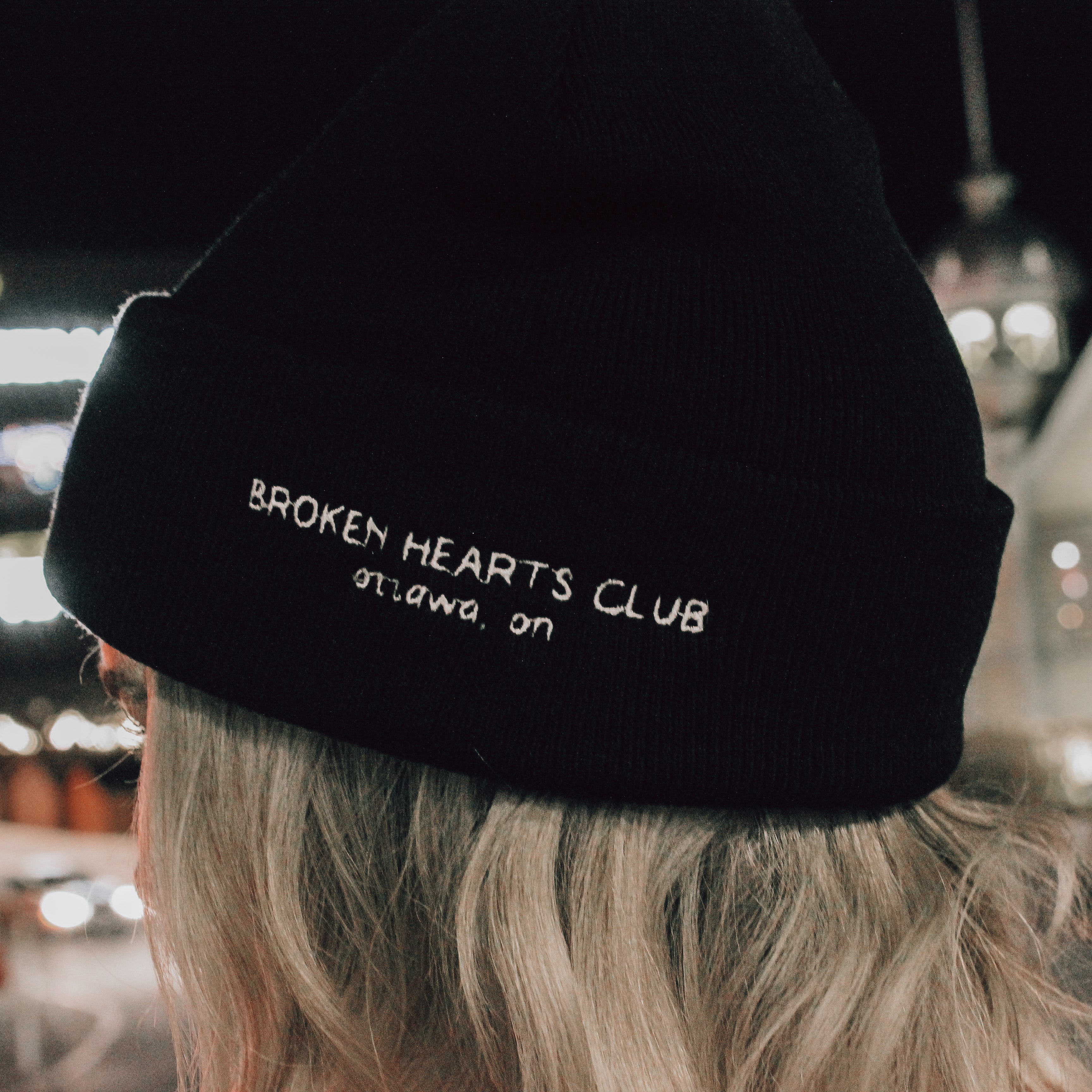 broken hearts club - beanie
